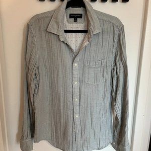 Banana Republic double weave button down - untucked size M
